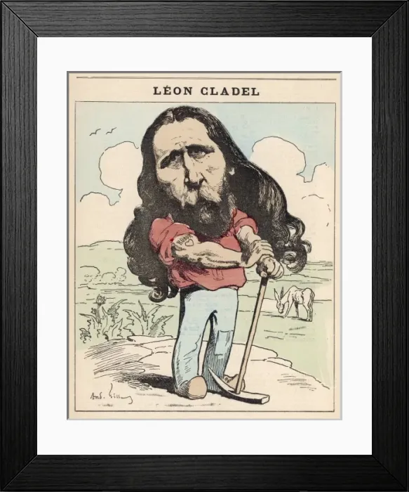 Framed Print : Leon Cladel / Gill Framed Print : Leon Cladel / Gill