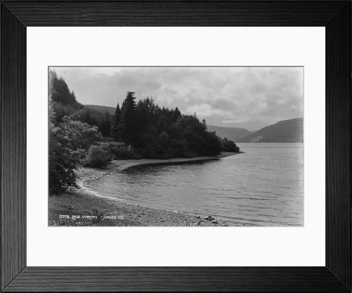 Framed Print : Lake Vyrmmy - Judges Lc
