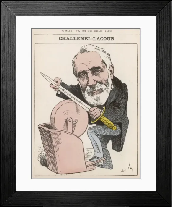 Framed Print : Challemel-Lacour / Demare Framed Print : Challemel-Lacour / Demare