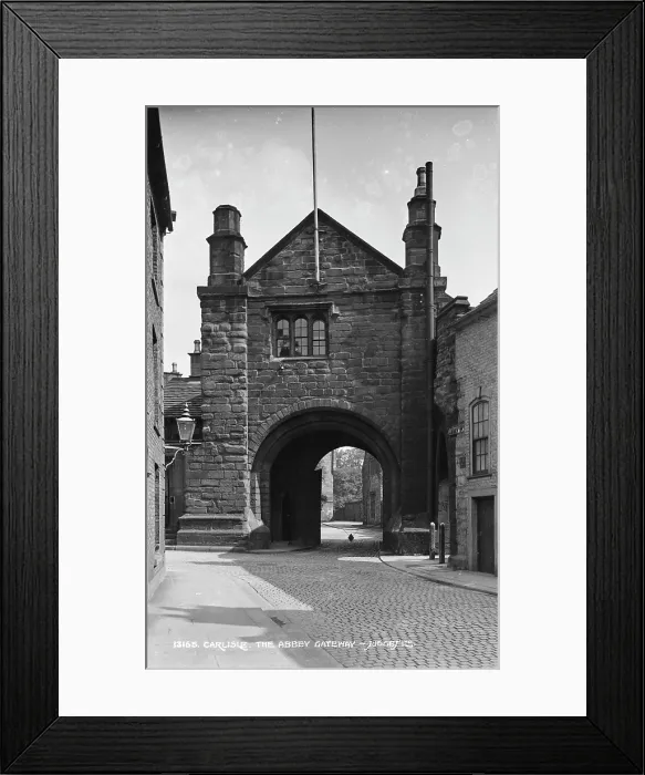 Framed Print : The Abbey Gateway Framed Print : The Abbey Gateway