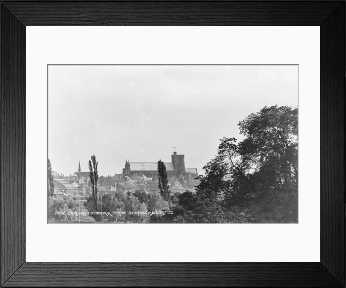 Framed Print : Carlisle Cathedral from Stanwix Framed Print : Carlisle Cathedral from Stanwix