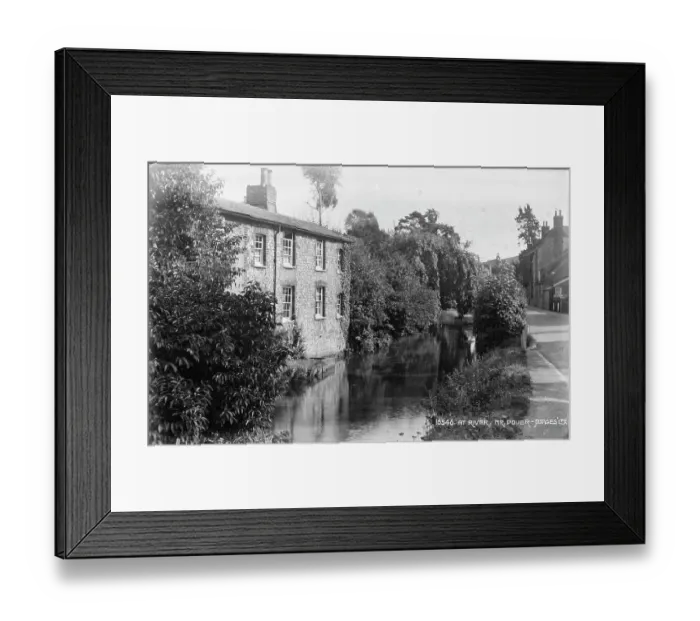 Framed Print : At the River, Mr. Dover Framed Print : At the River, Mr. Dover
