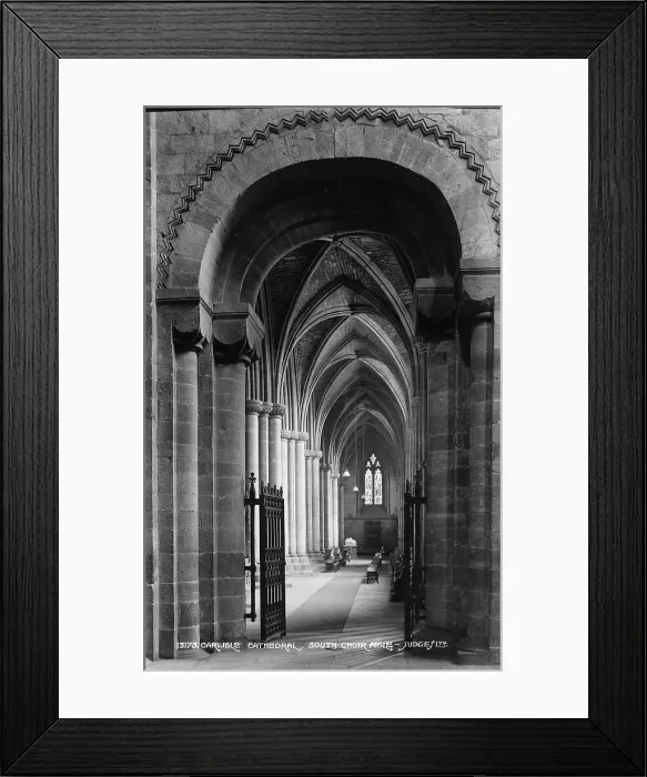 Framed Print : South Choir Aisle of Carlisle Cathedral Framed Print : South Choir Aisle of Carlisle Cathedral