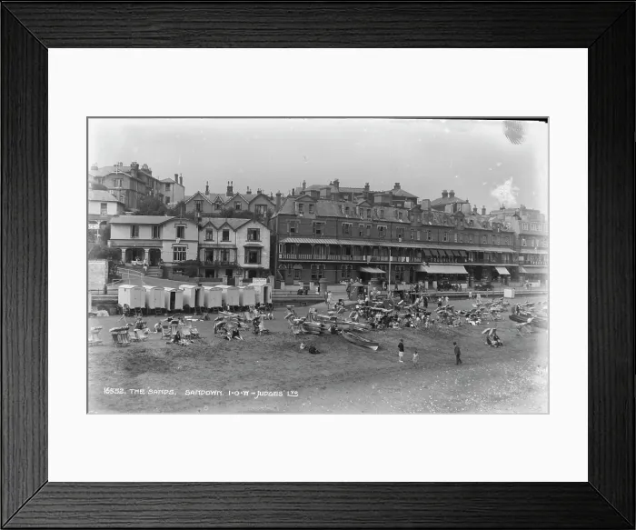 Framed Print : The Sands, Sandown Framed Print : The Sands, Sandown