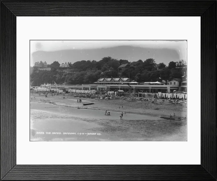 Framed Print : The Sands, Sandown Framed Print : The Sands, Sandown