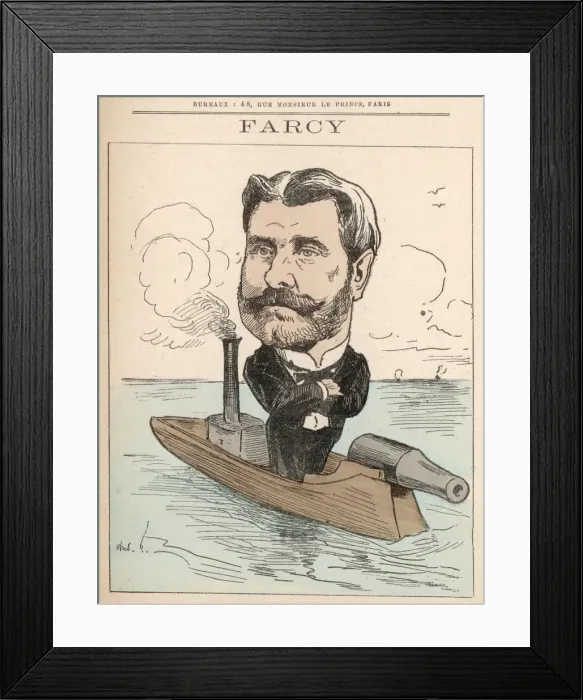 Framed Print : Eugne Farcy / Gill Framed Print : Eugne Farcy / Gill