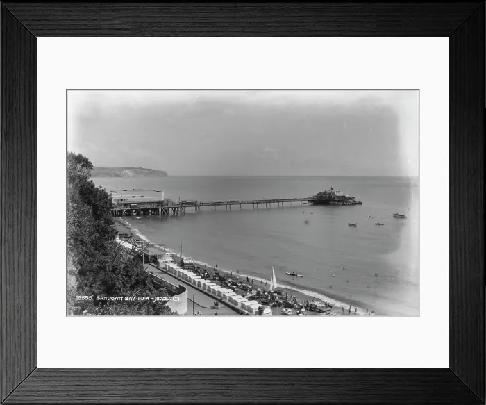 Framed Print : Sandy Bay Pier Framed Print : Sandy Bay Pier