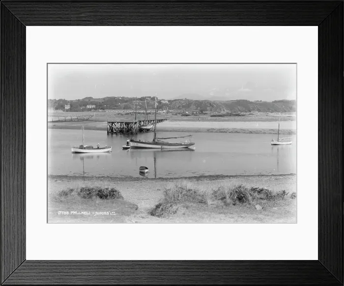 Framed Print : Boats at Pwllheli Harbour Framed Print : Boats at Pwllheli Harbour