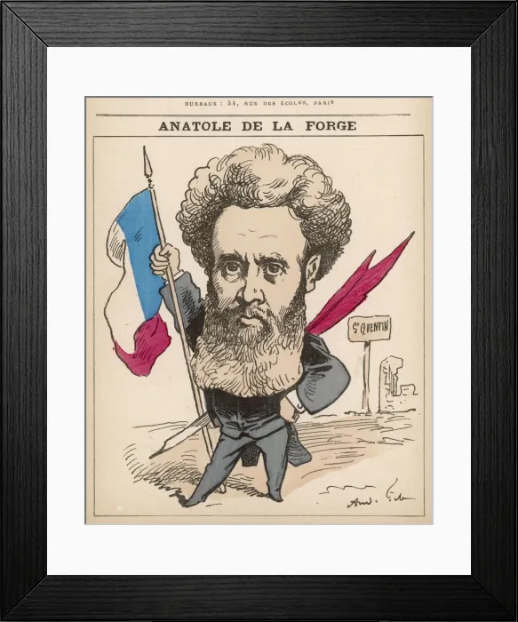 Framed Print : Anatole de la Forge / Gill Framed Print : Anatole de la Forge / Gill