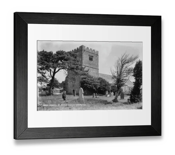 Framed Print : St. Mary's Church, Urswick Framed Print : St. Mary's Church, Urswick