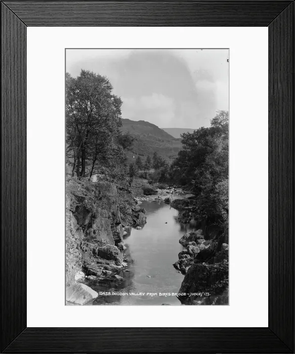 Framed Print : Duddon Valley from Birks Bridge Framed Print : Duddon Valley from Birks Bridge