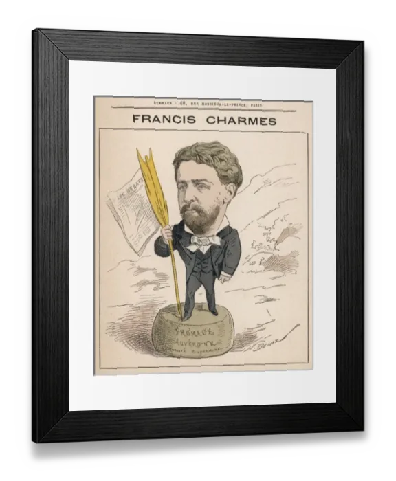 Framed Print : Francis Charmes / Demare Framed Print : Francis Charmes / Demare