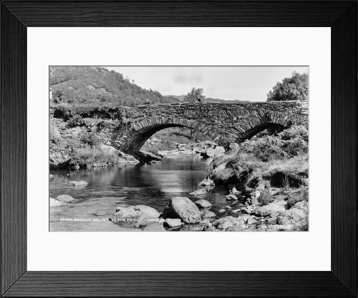 Framed Print : Ulpha Bridge in Duddon Valley Framed Print : Ulpha Bridge in Duddon Valley