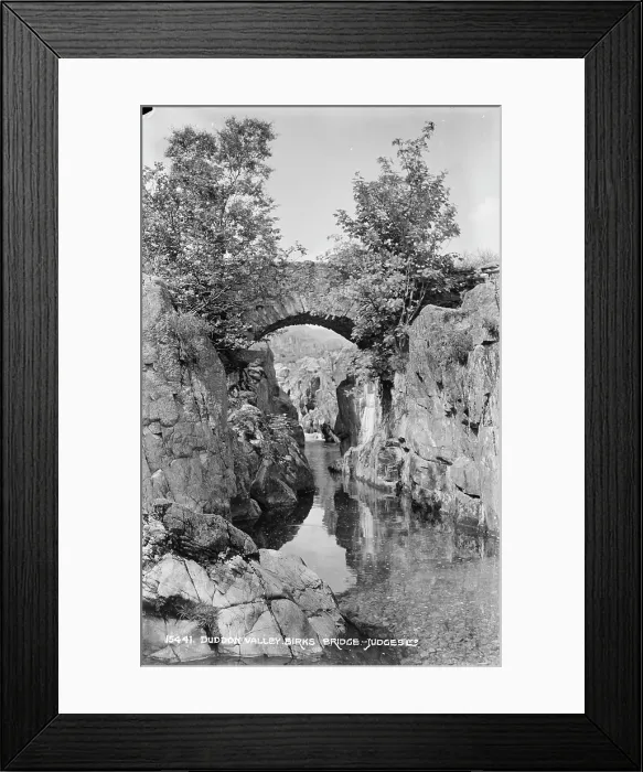 Framed Print : Duddon Valley Birks Bridge Framed Print : Duddon Valley Birks Bridge