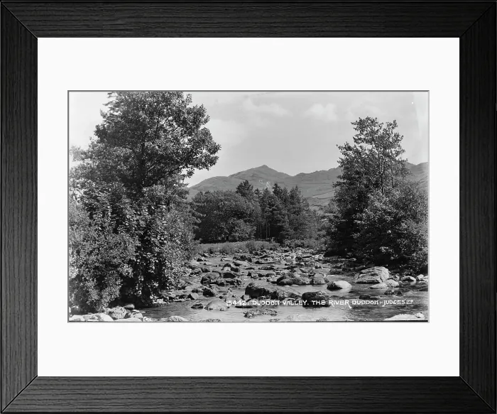 Framed Print : Duddon Valley and the River Duddon Framed Print : Duddon Valley and the River Duddon