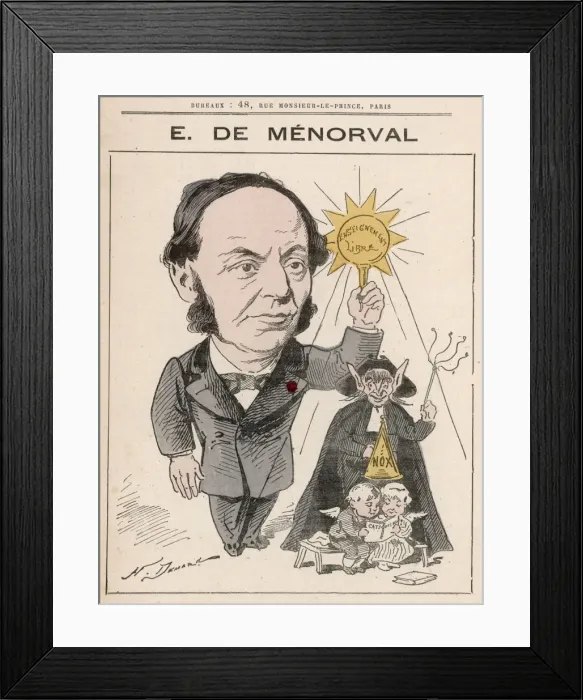 Framed Print : Eugene de Menorval / Demare Framed Print : Eugene de Menorval / Demare