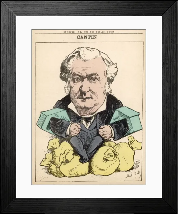 Framed Print : Louis Cantin / Gill Framed Print : Louis Cantin / Gill