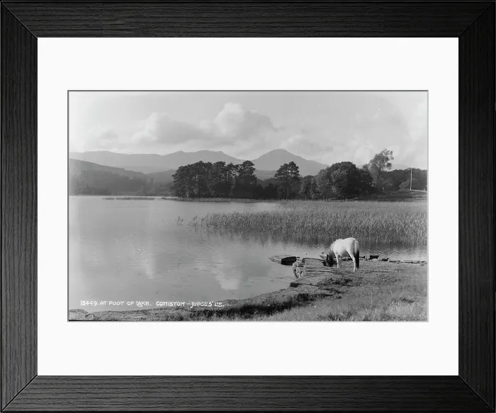 Framed Print : At the Foot of Lake Coniston Framed Print : At the Foot of Lake Coniston