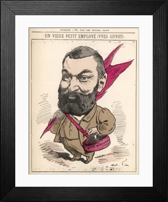 Framed Print : Yves Guyot / Gill Framed Print : Yves Guyot / Gill