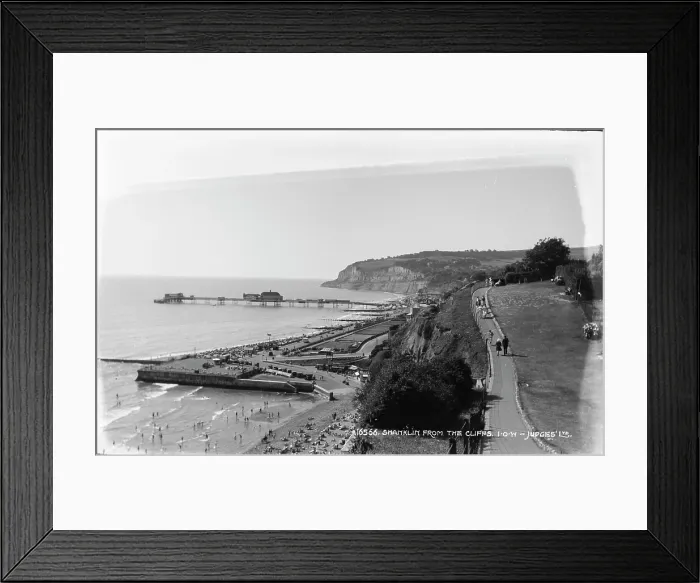 Framed Print : Shanklin from the Cliffs Framed Print : Shanklin from the Cliffs