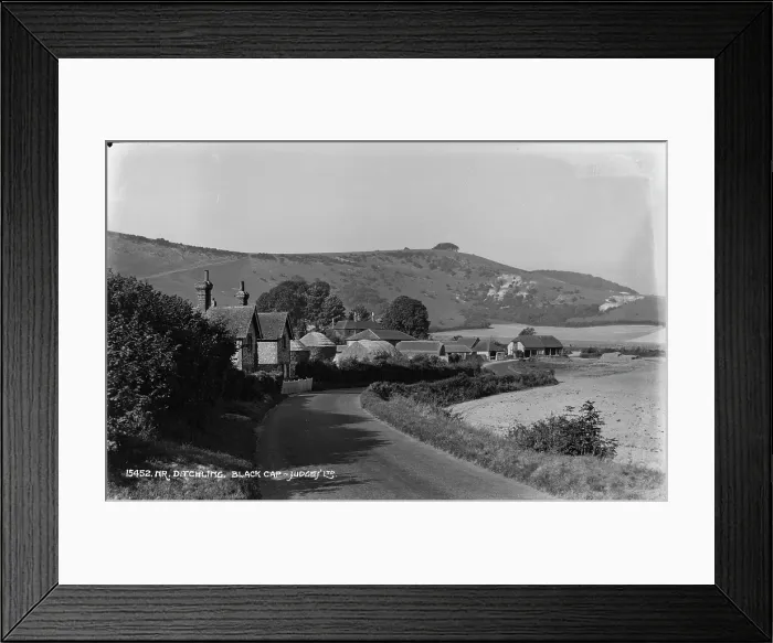 Framed Print : Scenic View Near Ditchling Framed Print : Scenic View Near Ditchling