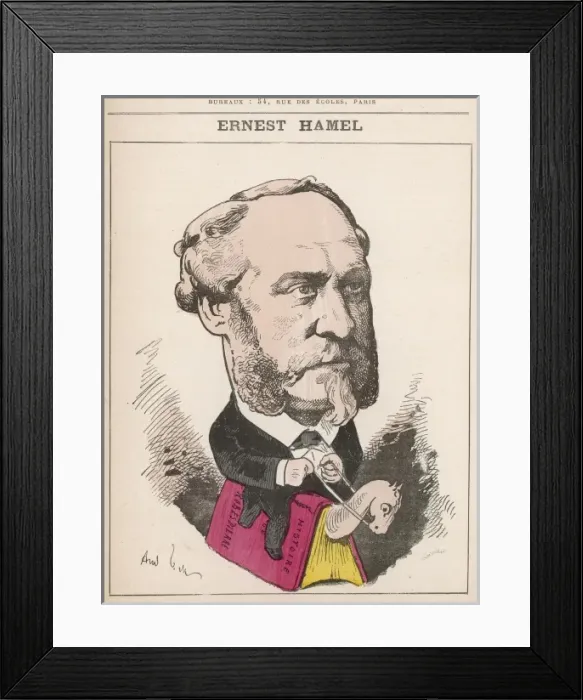 Framed Print : Ernest Hamel / Gill Framed Print : Ernest Hamel / Gill