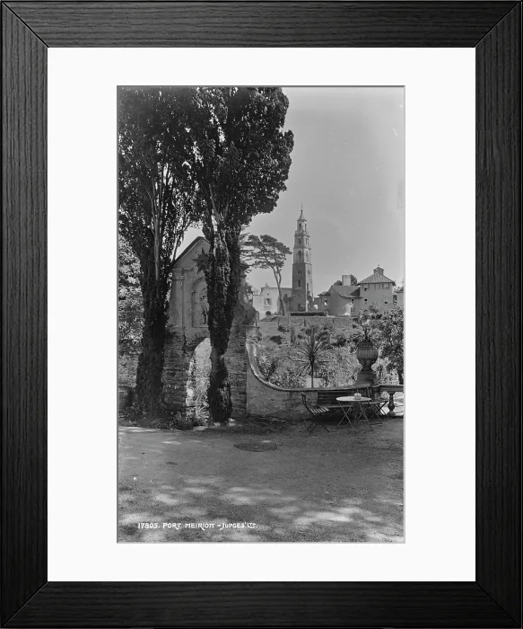 Framed Print : Port Meirion Gardens Framed Print : Port Meirion Gardens