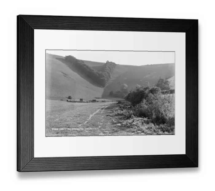 Framed Print : The V nr. Ditchling Framed Print : The V nr. Ditchling