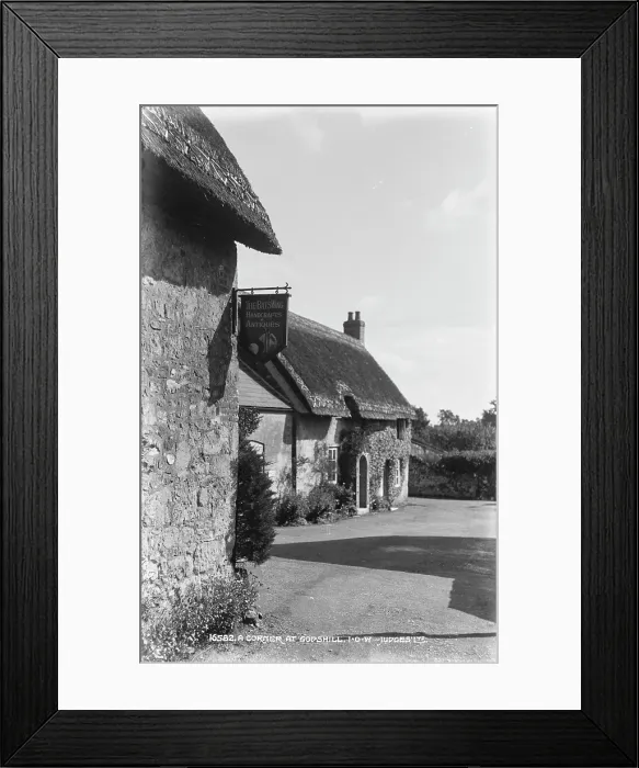 Framed Print : A Corner at Godshill Framed Print : A Corner at Godshill