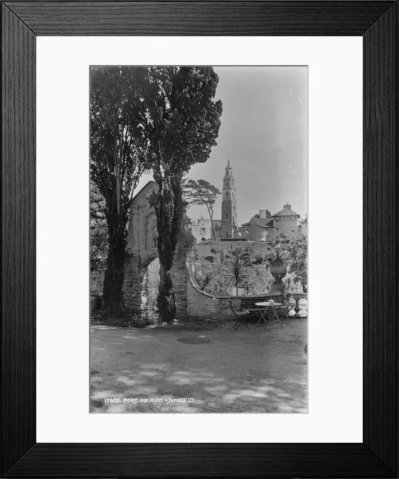 Framed Print : Port Meirion Gardens Framed Print : Port Meirion Gardens