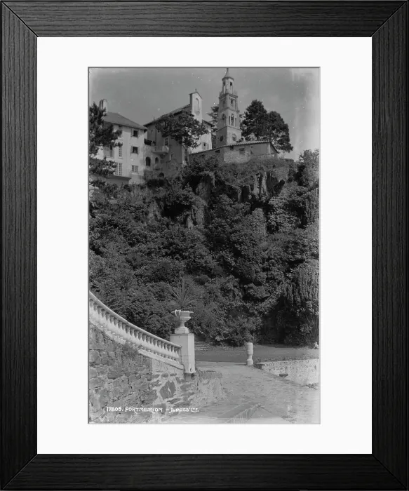 Framed Print : Scenic View of Portmeirion Framed Print : Scenic View of Portmeirion