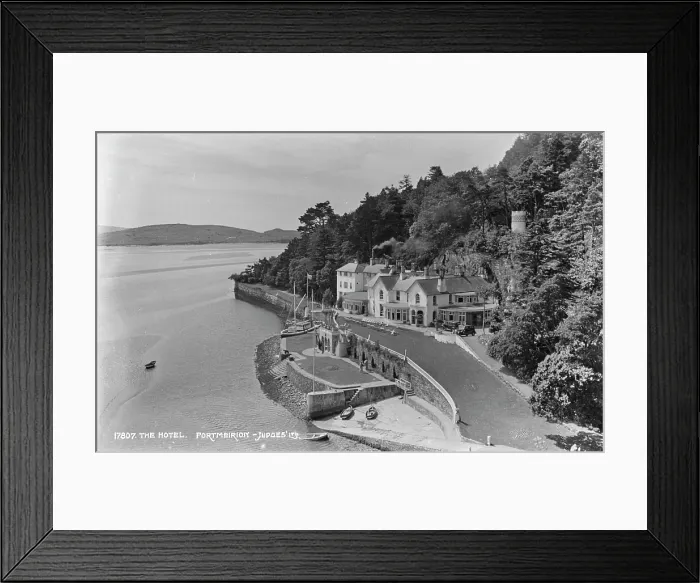 Framed Print : The Hotel at Portmeirion Framed Print : The Hotel at Portmeirion