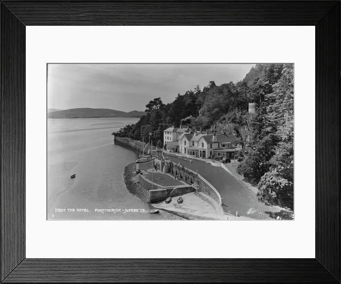 Framed Print : The Hotel at Portmeirion Framed Print : The Hotel at Portmeirion