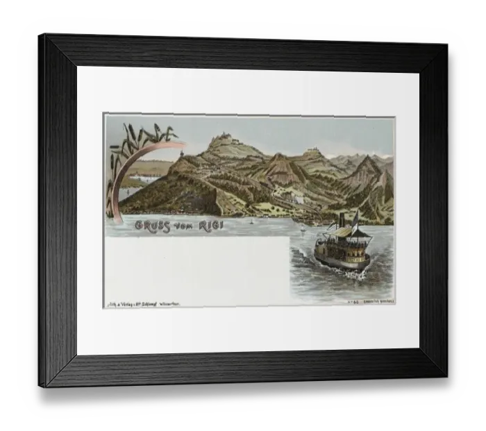 Framed Print : Mount Rigi - Switzerland Framed Print : Mount Rigi - Switzerland