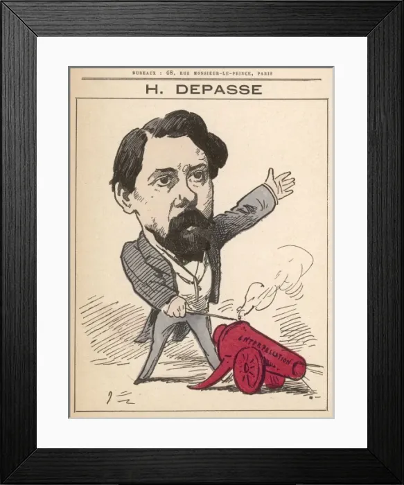 Framed Print : Hector Depasse / Gill Framed Print : Hector Depasse / Gill