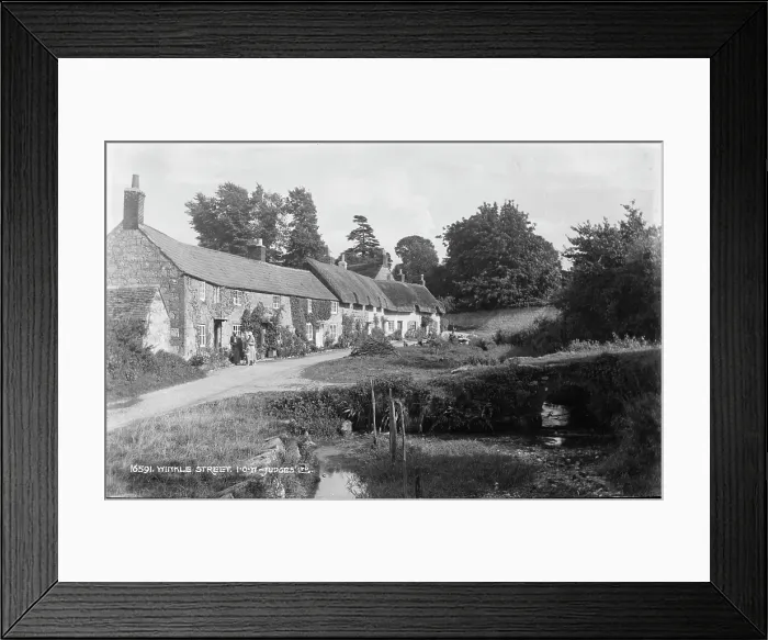 Framed Print : Winkle Street Cottages Framed Print : Winkle Street Cottages
