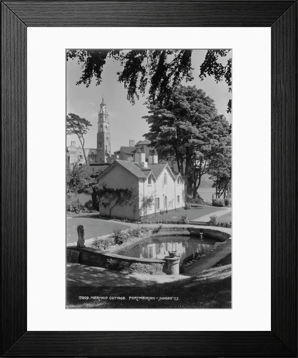 Framed Print : Mermaid Cottage, Portmeirion Framed Print : Mermaid Cottage, Portmeirion