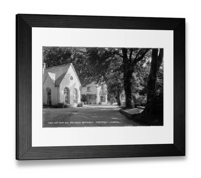 Framed Print : Ship Shop and Salutation Restaurant Framed Print : Ship Shop and Salutation Restaurant