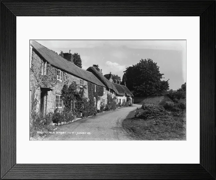 Framed Print : Winkle Street Cottages Framed Print : Winkle Street Cottages