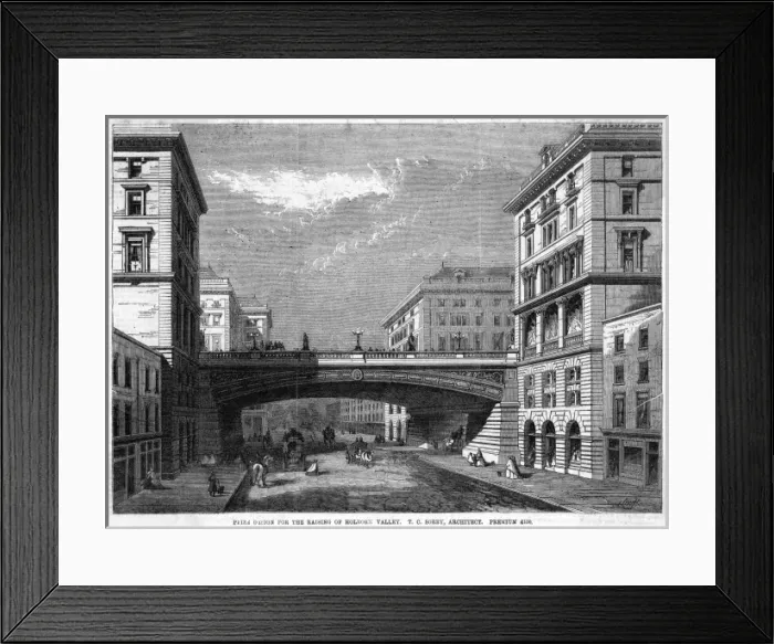 Framed Print : Holborn Viaduct Framed Print : Holborn Viaduct