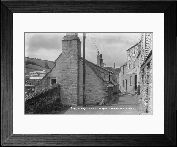 Framed Print : The Front Door in the Roof Framed Print : The Front Door in the Roof