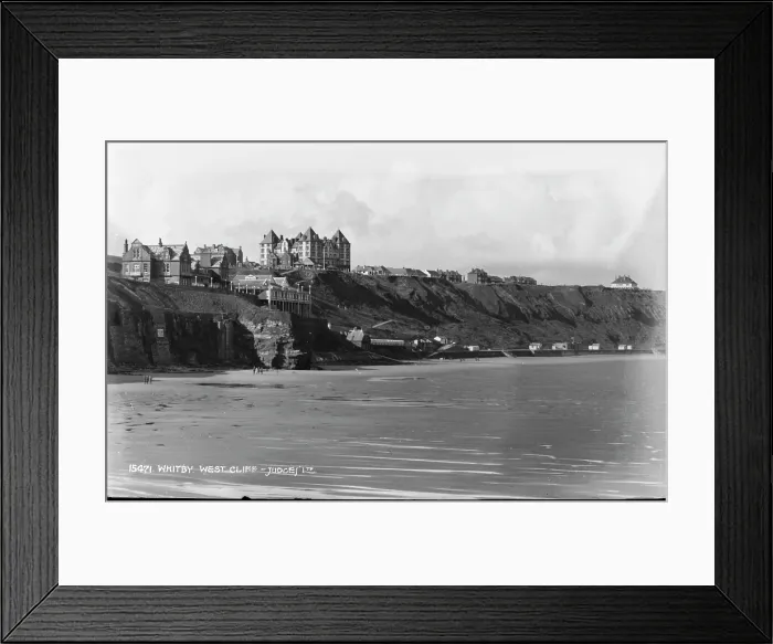 Framed Print : West Cliff, Whitby Framed Print : West Cliff, Whitby
