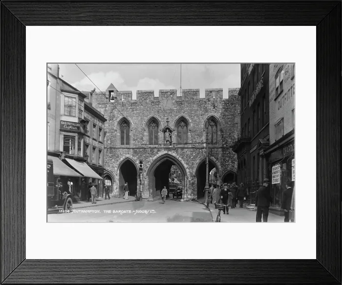 Framed Print : The Bargate in Southampton Framed Print : The Bargate in Southampton