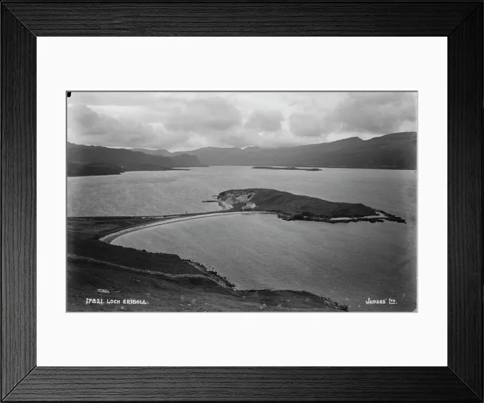 Framed Print : Scenic View of Loch Eriboll Framed Print : Scenic View of Loch Eriboll