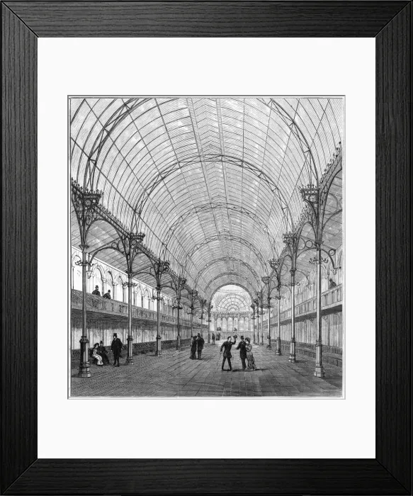 Framed Print : Floral Hall Framed Print : Floral Hall