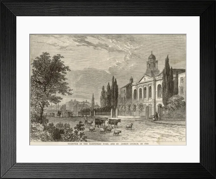 Framed Print : Hampstead Turnpike Framed Print : Hampstead Turnpike