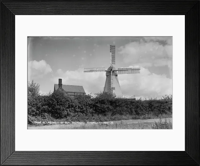 Framed Print : Silverhill Windmill Framed Print : Silverhill Windmill