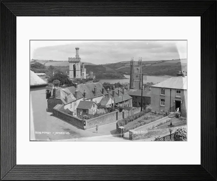 Framed Print : A Scenic View of Fowey Framed Print : A Scenic View of Fowey