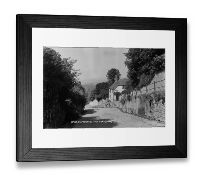 Framed Print : Scenic View of Tout Hill Framed Print : Scenic View of Tout Hill