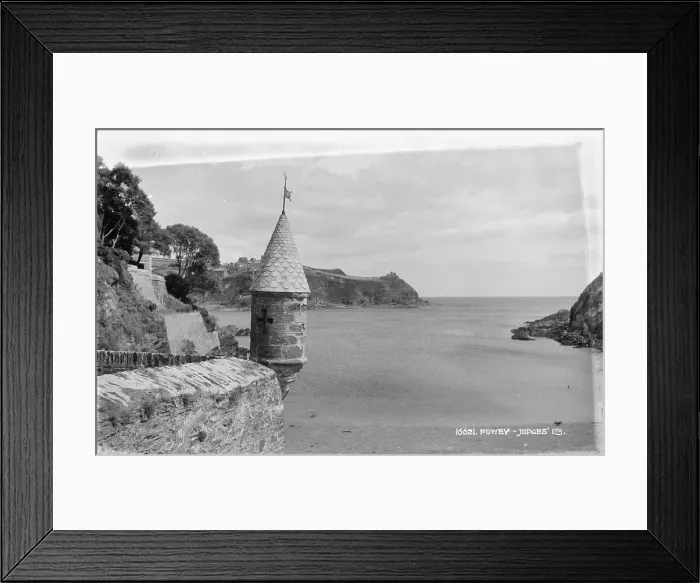 Framed Print : Scenic View of Fowey Framed Print : Scenic View of Fowey